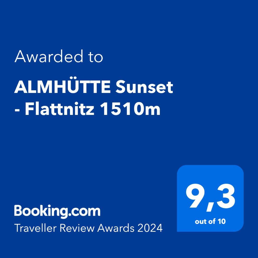 Almhuette Sunset - Flattnitz 1510M Vila Exterior foto